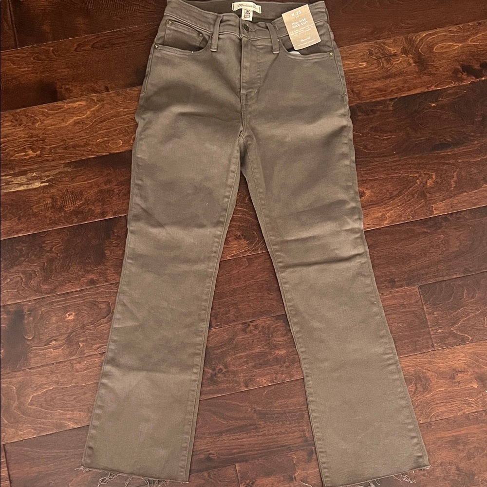 Madewell Kick Crop jeans